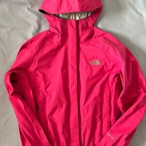 North Face Rain Jacket Pink Size XS
